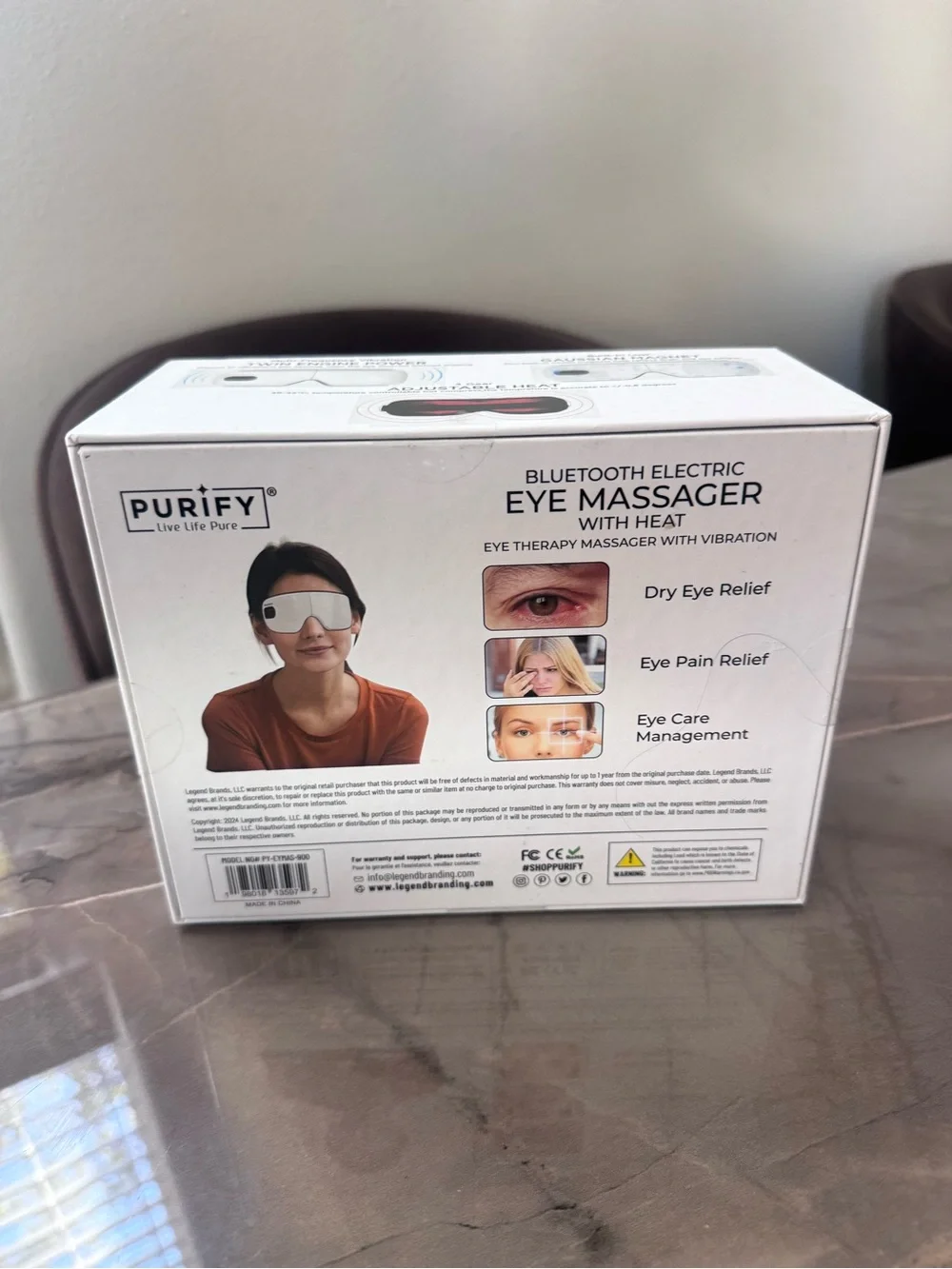 Purify Eye Massager with Heat